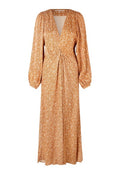 Rattan Dress - Apricot
