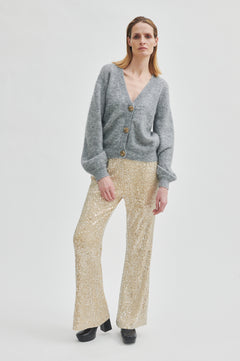 Shine On Trousers - Silver