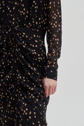 Mild Fitted Dress - Black