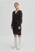 Mild Fitted Dress - Black