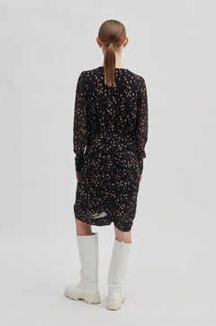 Mild Fitted Dress - Black