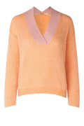 Vibse Knit V-Neck - Apricot