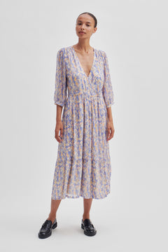 Poppi Midi Dress - Amparo Blue