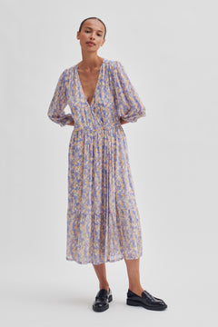 Poppi Midi Dress - Amparo Blue