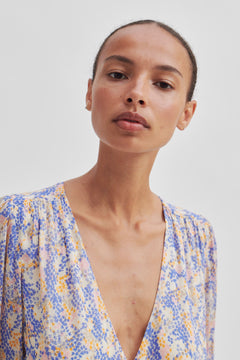 Poppi Midi Dress - Amparo Blue