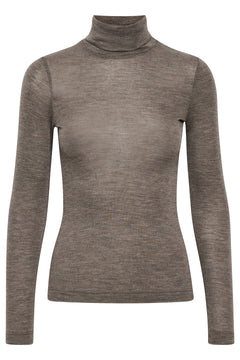 FangIW Rollneck - Brown Melange