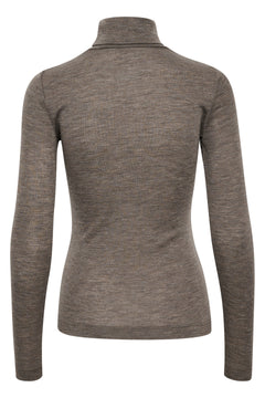 FangIW Rollneck - Brown Melange