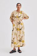 Trento Maxi Dress - Dark Chalk