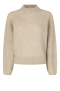 Brookline Knit New O-Neck - Oxford Tan