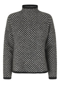 Herrin Knit New T-Neck - Black