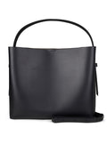 Leata Maxi Leather Bag - Black