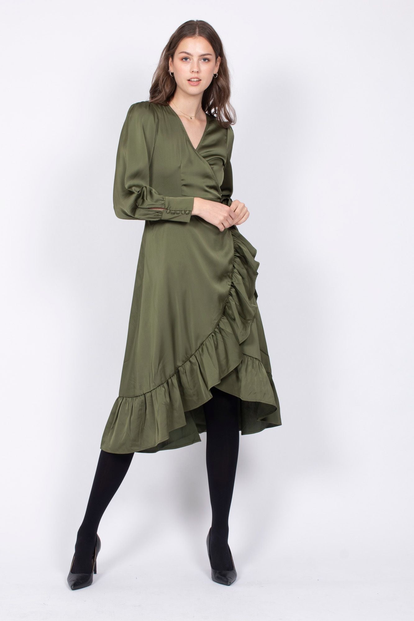 Ruth Dress - Olivine - Urban Pioneers - Kjoler - VILLOID.no