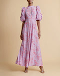 Spring Tieback Gown - Cherry Blossom