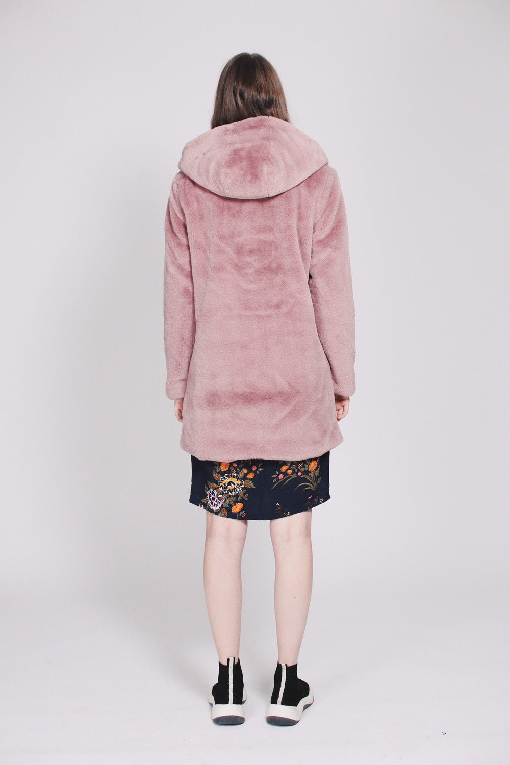 Chloe Hood Jacket - Pink - Ella & il - Jakker - VILLOID.no