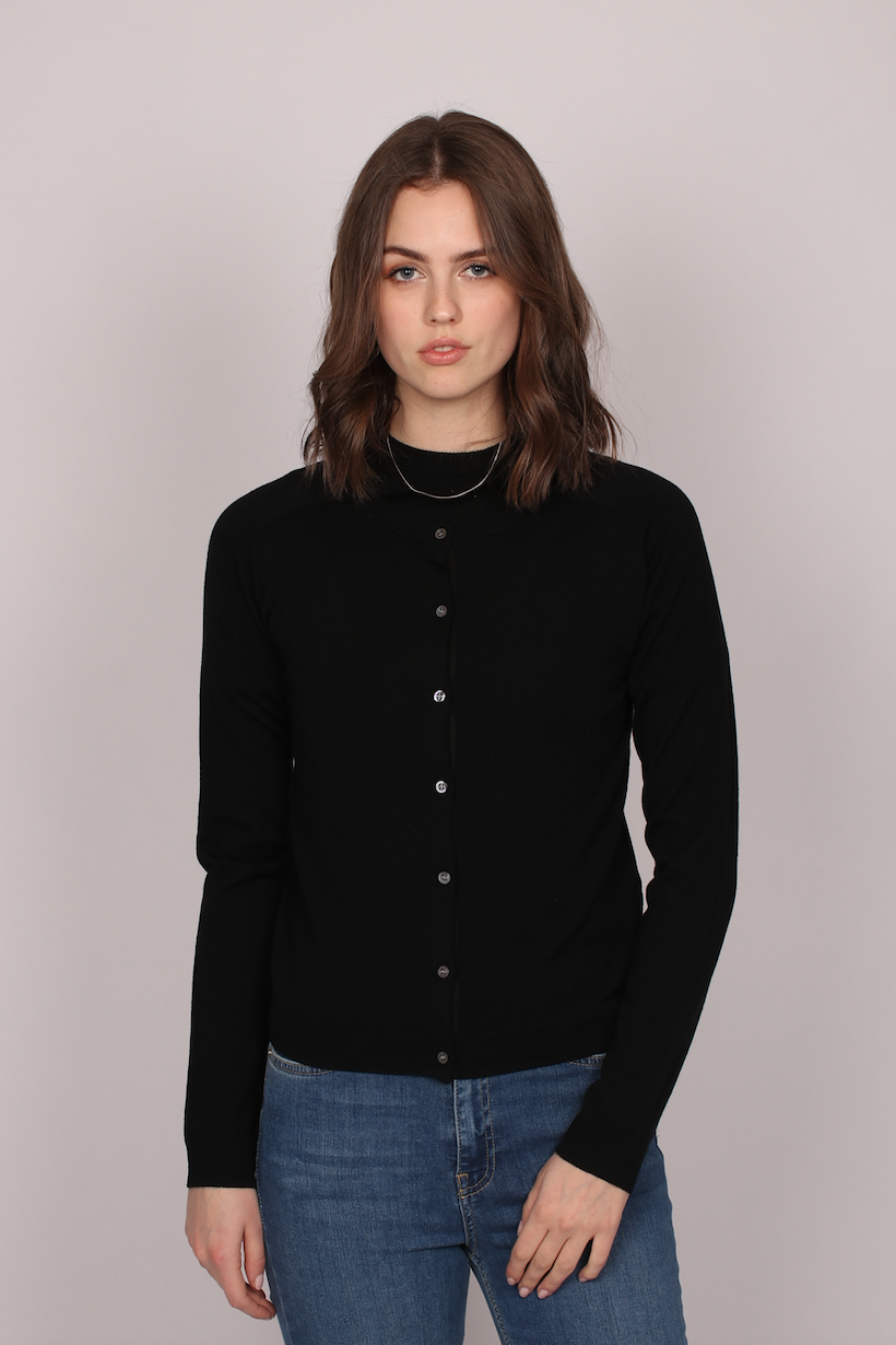 Day Whitney Cardigan - Black - DAY - Gensere - VILLOID.no