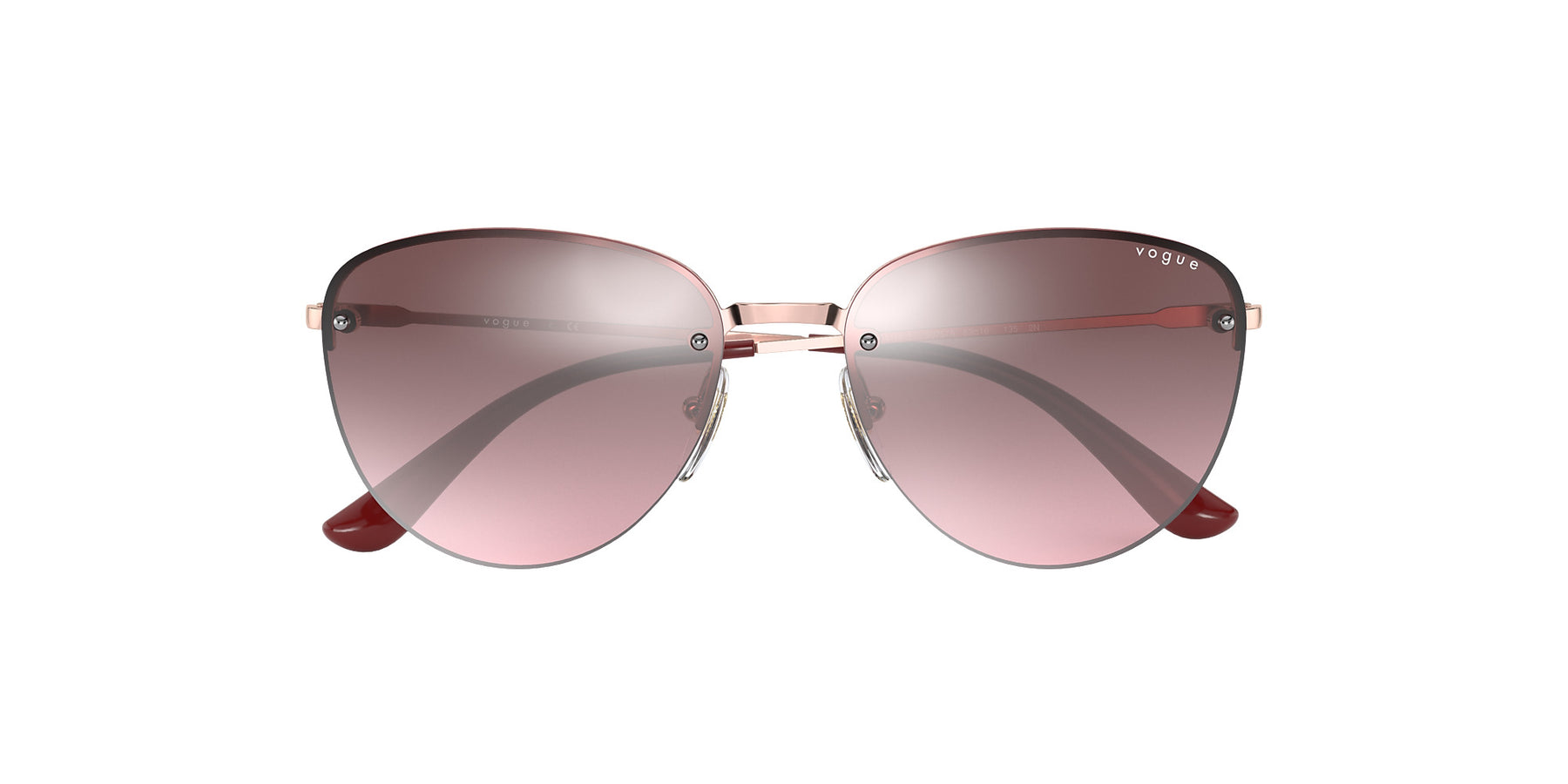 0VO4156S - Rose Gold/Pink Mirror Gradient