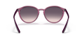 0VO5374S - Transparent Violet/Grey Gradient