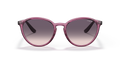 0VO5374S - Transparent Violet/Grey Gradient