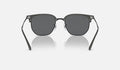 New Clubmaster - Grey On Black - Dark Grey Classic