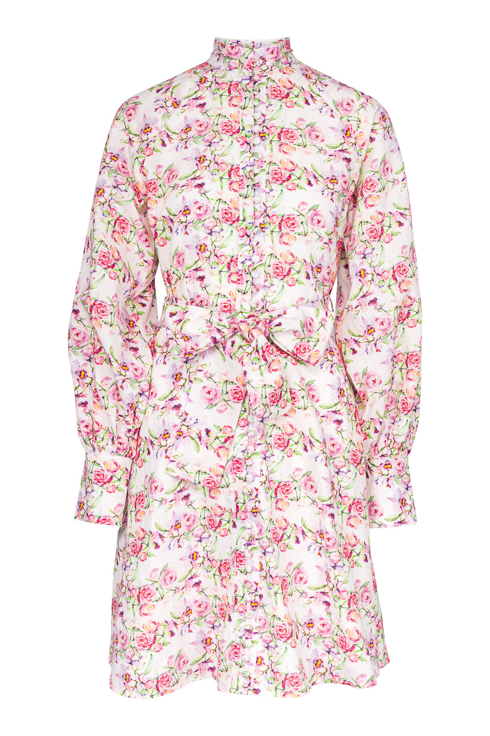 Bertine Dress - Lavender Flower