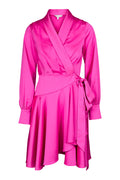 Iza Mini Dress - Lipstick Pink