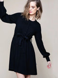 Elsie Merino Dress - Green - Ella & il - Kjoler - VILLOID.no