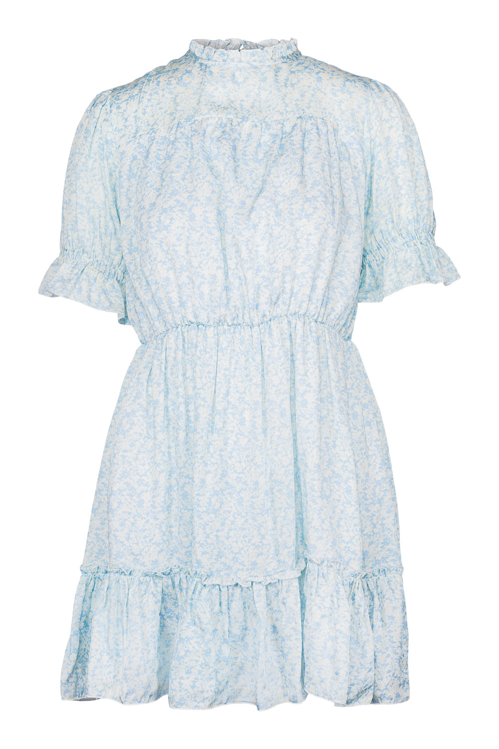 Sophie Mini Dress - Blue Waves