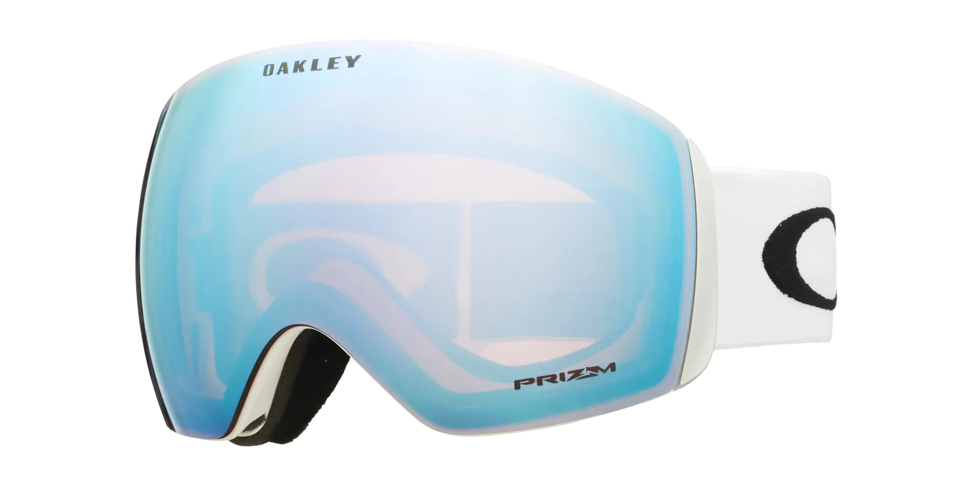 Oakley - Tilbehør - Flight Deck L Matte White - Prizm Snow Sapphire ...