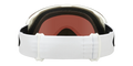 Flight Deck M Matte White - Prizm Snow Sapphire Iridium - Goggles