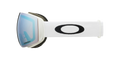 Flight Deck M Matte White - Prizm Snow Sapphire Iridium - Goggles