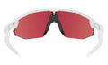 Radar EV Advancer - Polished White Prizm Snow Sapphire Iridium