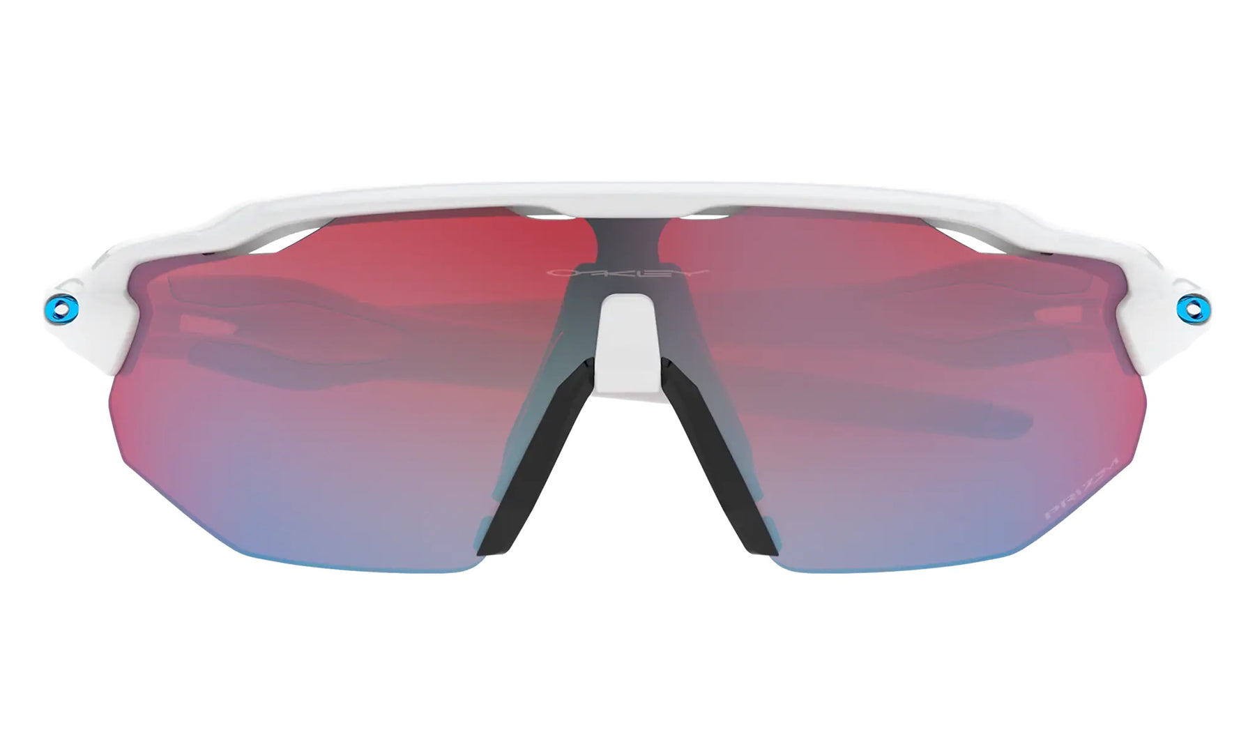 Radar EV Advancer - Polished White Prizm Snow Sapphire Iridium