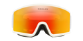 Target Line M Matte White - Fire Iridium - Goggles