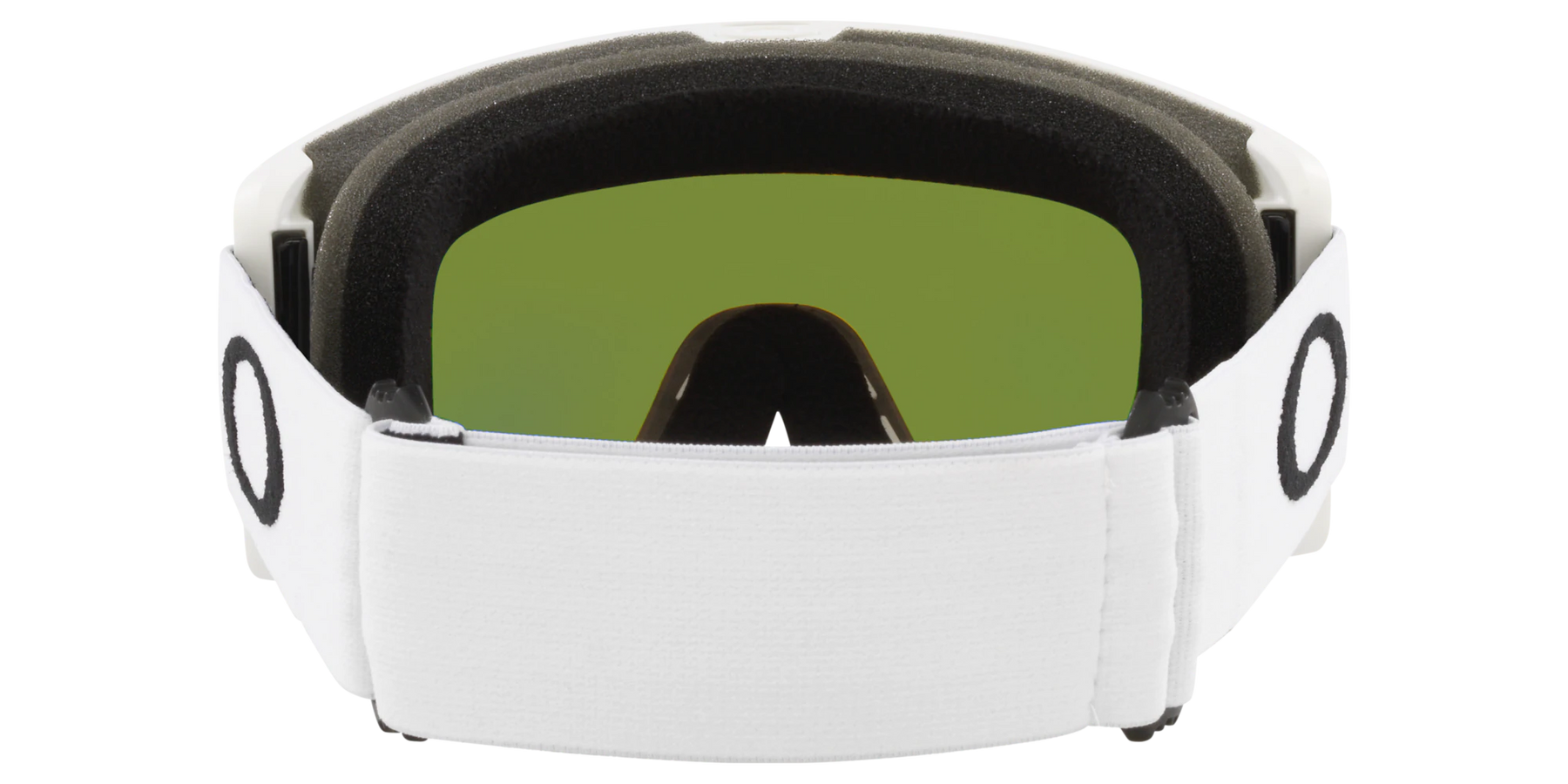 Target Line M Matte White - Fire Iridium - Goggles