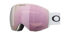 Flight Deck L Matte White - Prizm Rose Gold Iridium - Goggles