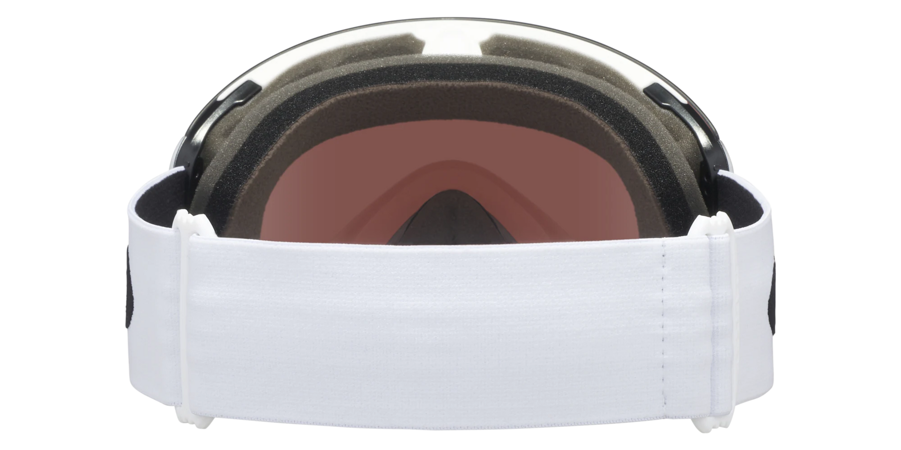Flight Deck L Matte White - Prizm Rose Gold Iridium - Goggles