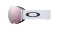 Flight Deck L Matte White - Prizm Rose Gold Iridium - Goggles