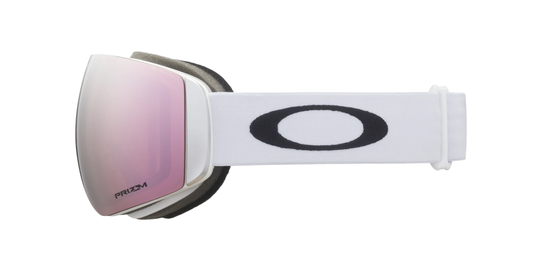 Flight Deck M Matte White - Prizm Rose Gold - Goggles