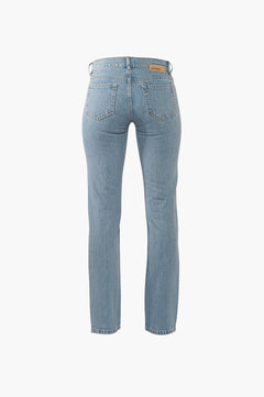 Low Rise Straight Leg - Light Blue