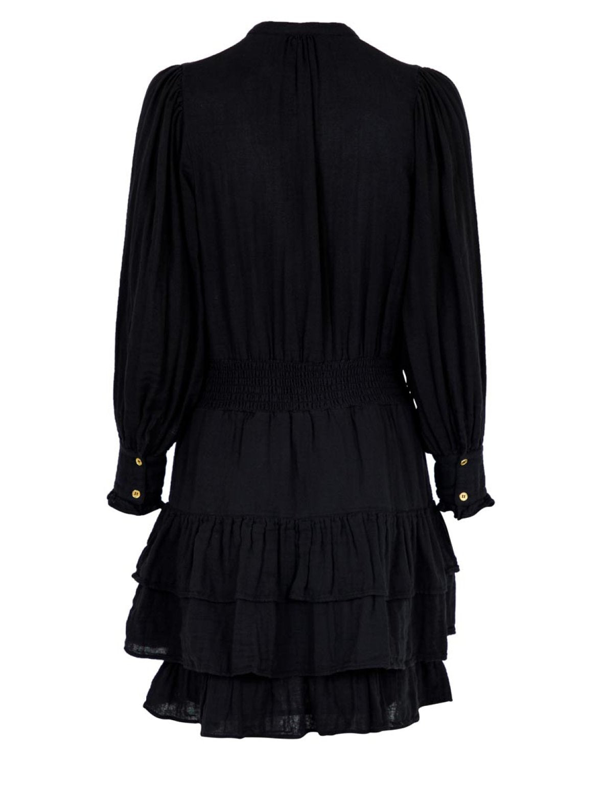 Bimba Gauze Dress - Black - Neo Noir - Kjoler - VILLOID.no