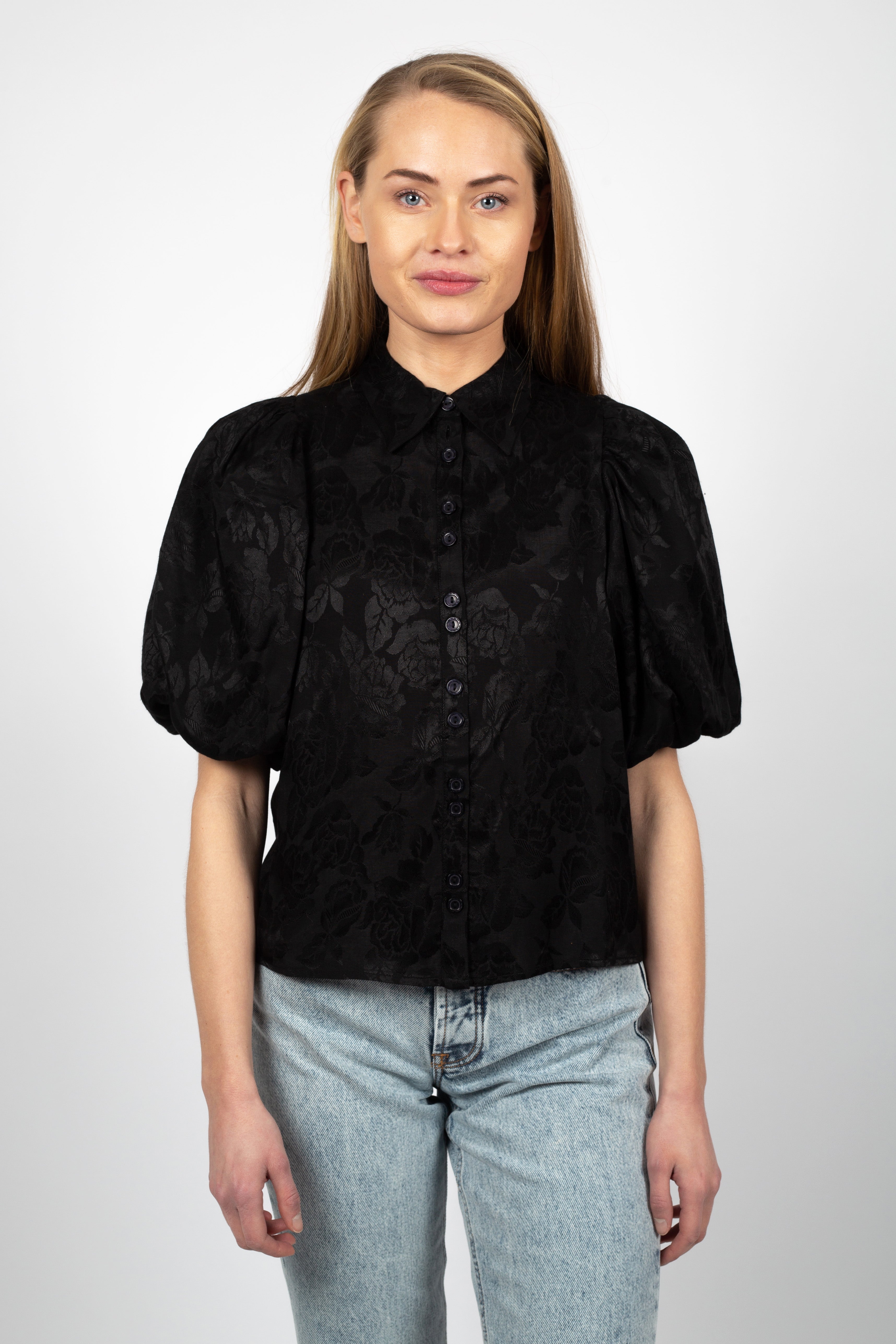 Jacquard Shirt - Black
