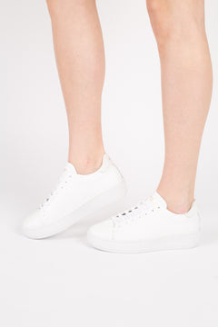 Deuce Court - Leather/Suede White