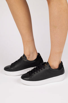 Deuce Court - Leather/Suede Black