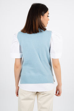 Zenie Vest - Powder Blue
