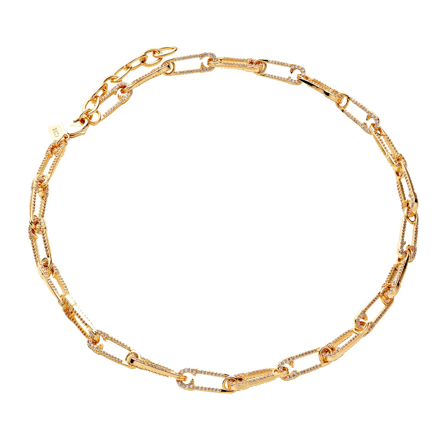 Locked Necklace - Gold