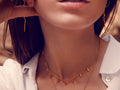 Miriam Necklace - Gold - Maanesten - Tilbehør - VILLOID.no