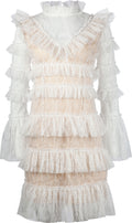Rosa Dress - White - By Malina - Kjoler - VILLOID.no