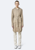 Belt Jacket - Beige - Rains - Jakker - VILLOID.no