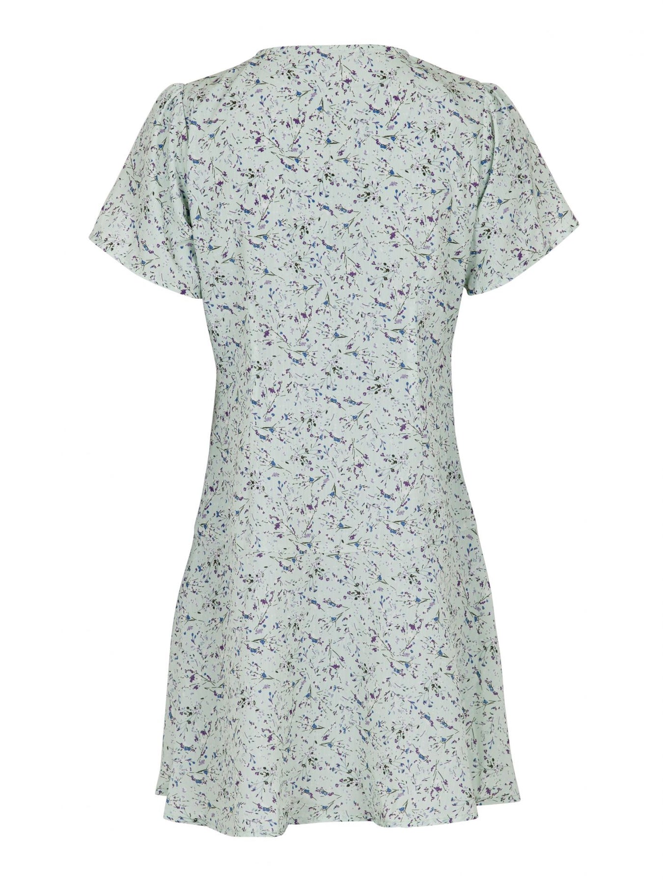 Dima Abstract Flower Dress - Mint - Neo Noir - Kjoler - VILLOID.no