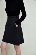 Anne Karin Short - Jet Black - FWSS - Skjørt - VILLOID.no